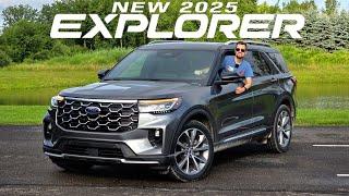 2025 Ford Explorer Platinum -- MAJOR Improvements But Does it BEAT Traverse & Grand Highlander??