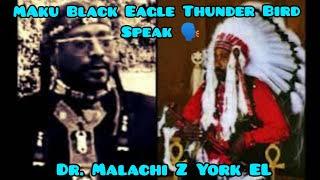 Maku Chief Black Thunderbird Eagle Speak