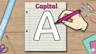 How to Write the Letter A  Handwriting Guide for Kids  Twinkl Kids Tv