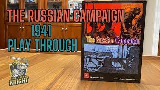 The Russian Campaign 5th Edition 1941 Play Through Part 1