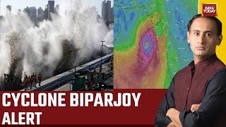 Newstrack Live  Cyclone Biparjoy Alert Defence Minister Reviews Prepardeness