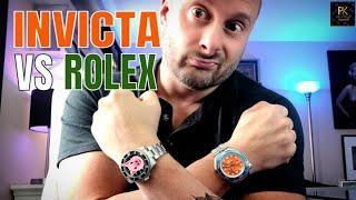 Battle Of The Watches Invicta Pro Diver Takes On Rolex Submariner