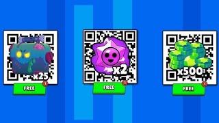 FREE x2 HYPERCHARGE  STARR DROPS QR CODE  BRAWL STARS QR CODES 2024   BRAWL STARS NEW UPDATE