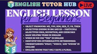 English Lesson for Beginners