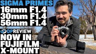 Sigma lenses on X-Mount Better than Fujifilm primes?