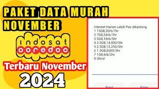 PAKET DATA INDOSAT MURAH NOVEMBER 2024  KODE DIAL MURAH KARTU INDOSAT TERBARU 2024