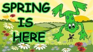 Spring Songs for Children - Spring is Here with Lyrics - Kids Songs by The Learning Station