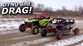 2022 Polaris RZR Pro R vs 2021 Can-Am Maverick X3 Turbo RR... DYNO and DRAG RACE