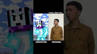 Animation Vs Original - Ketika BeaconCream jadi senior nightD  MINECRAFT ANIMATION INDONESIA