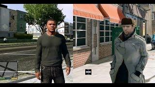 GTA V versus Watch Dogs - A last gen current gen comparison