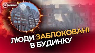 Ракетний удар по будинку в Дніпрі постраждало немовля люди заблоковані в квартирах  УП LIVE