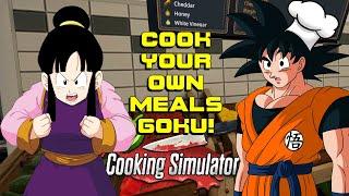 Chi-Chi Makes Goku Cook  Cooking Simulator VR Ft. Chi-Chi Smash