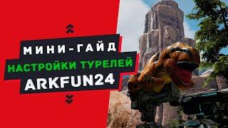 МИНИ-ГАЙД — Настройки S+ турелей ARK SURVIVAL EVOLVED  S+SSAF Turrets configuration