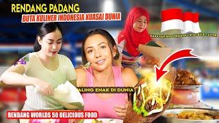 SUPER BANGGA  Bule auto NgilerRendang padang resmi jadi Duta kuliner INDONESIA  Kuasai Dunia