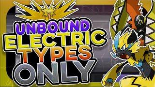 Can I Beat Pokemon Unbound With Only Electric Types? INSANE DIFFICULTY No items