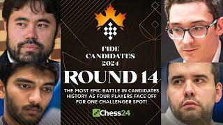 FIDE Candidates 2024 FINAL RD Can Gukesh Be The Youngest Winner? Or Will Hikaru Ian Fabiano Win?