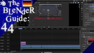 VIDEO EDITING in Blender? Wie geht das?  The Blender Guide Blender Tutorial Deutsch S1E45