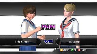 ランブルローズ XX 日ノ本零子 vs スペンサー先生 Rumble Rose XX Reiko Hinomoto vs Miss Spencer PHM