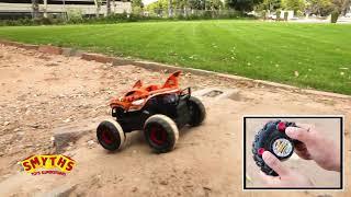 Hot Wheels Monster Trucks Remote Control Unstoppable Tiger Shark - Smyths Toys