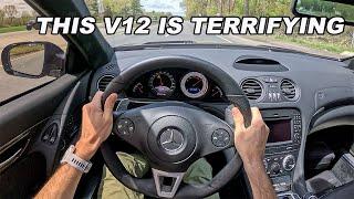 Renntech Tuned SL65 AMG Black Series - 810hp V12 BiTurbo Mercedes-Benz POV Binaural Audio