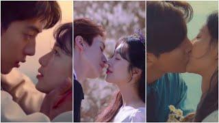 Korean Drama Kiss Scene Moments  Kissing Everywhere 