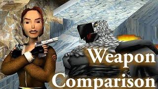 Tomb Raider 2 Weapon Comparison Guardian of the Talion