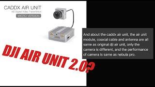 CaddxFPV Air Unit Micro Announced....DJI Air Unit 2.0?