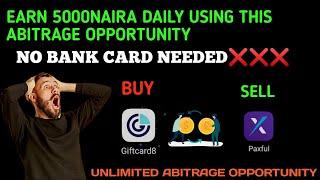 UNLIMITED PAXFULL ABITRAGE Make 5000 Naira Daily using this Abitrage Opportunity