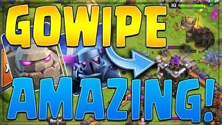 GOWIPE IS AMAZING  TH8 Attack Strategy