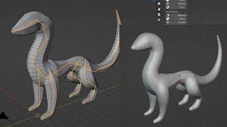 Blender Quickly Creating a Base Mesh For SculptingModelling