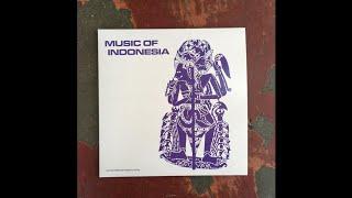 Various Artists – Music Of Indonesia Folkway Records