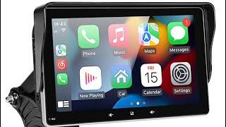 Hinine Portable Wireless Carplay Screen for Car Apple Carplay & Android Auto