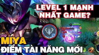 MLBB  MIYA XẠ THỦ LEVEL 1 MẠNH NHẤT MÙA 33 X2 SỨC MẠNH VỚI ĐIỂM TÀI NĂNG MỚI QUÁ NGON  Tốp Mỡ