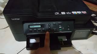 HOW TO SET UP WIFI OR WIRELESS CONNECTION TO THE BROTHER PRINTER DCP-T710W MODEL   IS REAL  