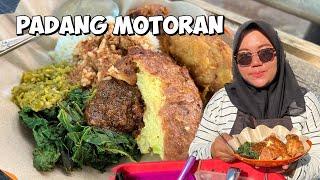 NASI PADANG 10 RIBU KENYANG JUALAN DI ATAS MOTOR