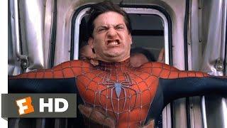 Spider-Man 2 - Stopping the Train Scene 710  Movieclips