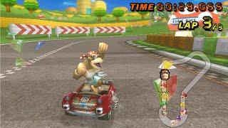 Mario Kart Wii HD - Funky Kong Gameplay - Mushroom Cup 150cc