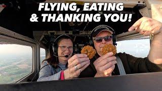 Flying Eating Cookies & Thanking You