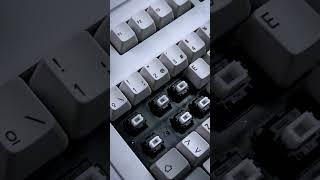NOS Acer 6312-K Keyboard Sound Test  Vintage Acer White switches