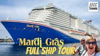 THIS SHIP IS AMAZING Carnival Mardi Gras Full Ship Tour by EECC Travels