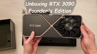 Unboxing Nvidia GeForce RTX 3090 Founders Edition #Nvidia #3090 #striker