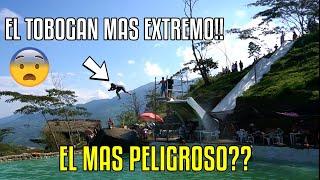 El tobogán mas EXTREMO de Colombia es peligroso?? La Chonta Cocorna