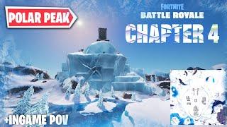 What If POLAR PEAK Was In Fortnite CHAPTER 4? *Ingame POV* Fortnite Map Concept