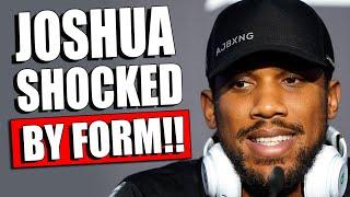 Anthony Joshua SHOCKED BY THE FORM OF Alexander Usyk BEFORE THE REMATCH  Fury IS UNHAPPY WITH Whyte