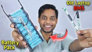 Create a Battery Pack from an Old Laptop BMS