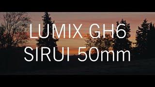 The LUMIX GH6  went Anamorphic with the 50mm Sirui lens