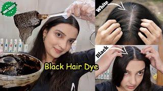 Natural Black Hair Dye White Grey Hair No More Make Black Henna at Home by Memoona Muslima