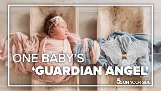 Viral photo captures babys guardian angel