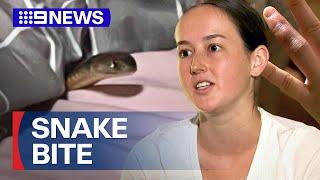 Woman bitten by deadly snake while asleep  9 News Australia
