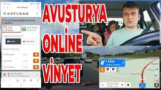 Avusturya Dijital Vinyet Otoyol ve Tünel Geçiş Ücretleri Online Satın Aldık  Sıla Yolu 2023